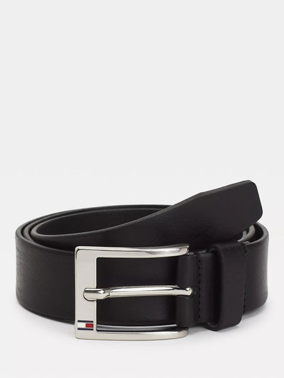 John Lewis Tommy Hilfiger Leather Belt Black 39- Buy online at McGrocer