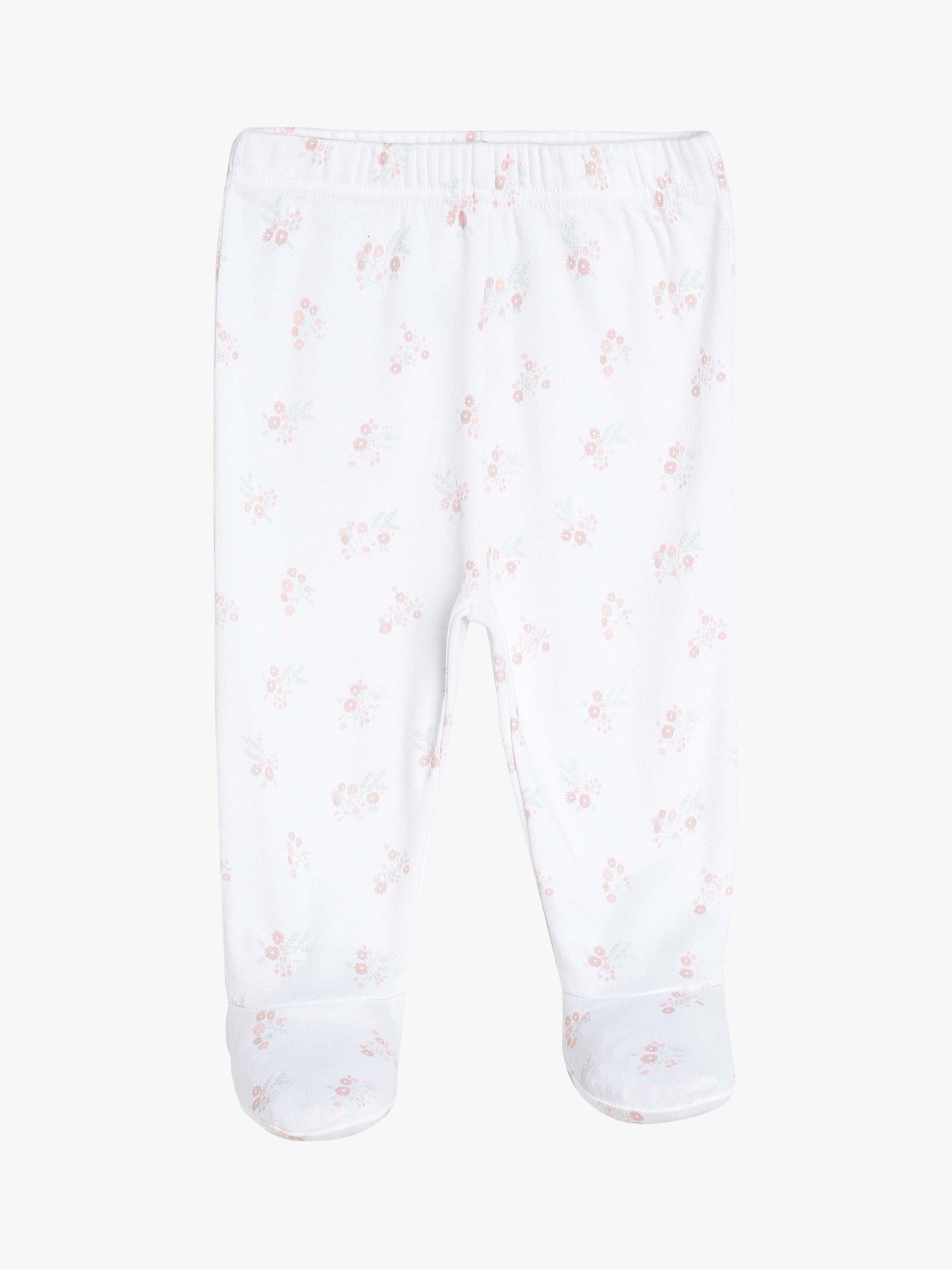 Mini Cuddles baby floral sleepsuits hat gloves set (British brand)