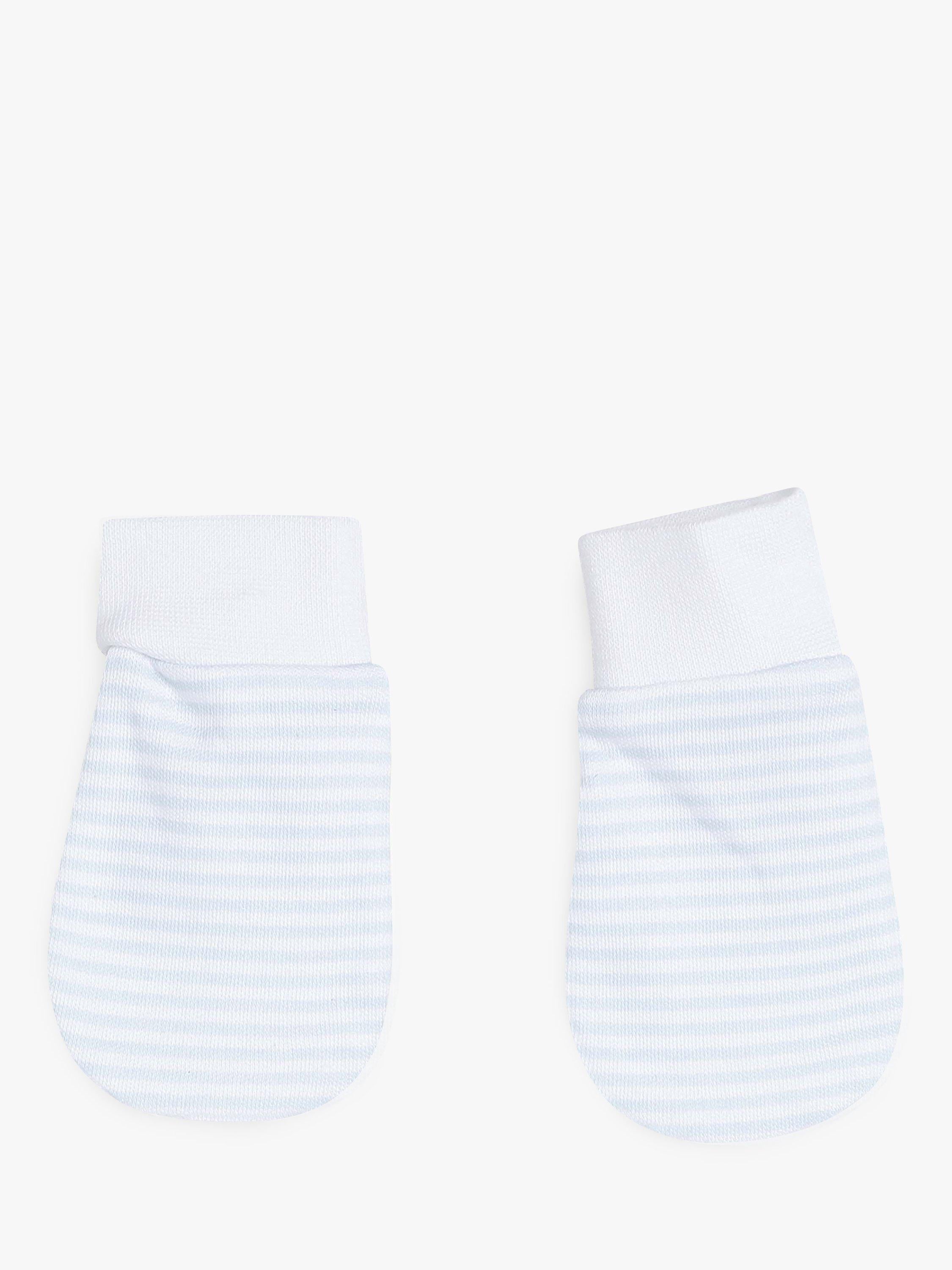Mini Cuddles Sleepsuits Hat Gloves Set White, imported from the UK
