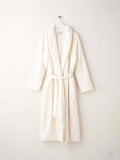 Truly fleece lined dressing gown Star White (British brand)