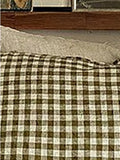 Piglet in Bed Gingham Linen Bedding