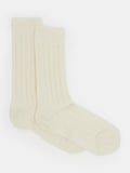 HUSH Murica Cashmere Blend Ribbed Socks, imported from the UK