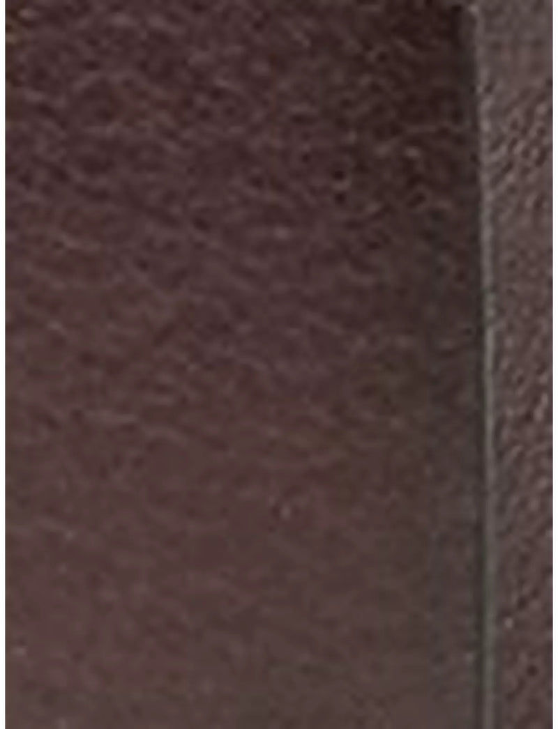 BOSS Jeeko Leather Belt - Dark Brown 36