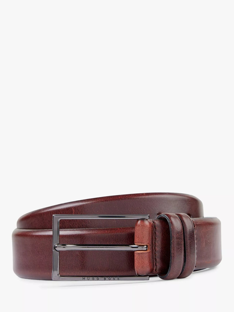 HUGO BOSS leather belt Carmello (British brand)