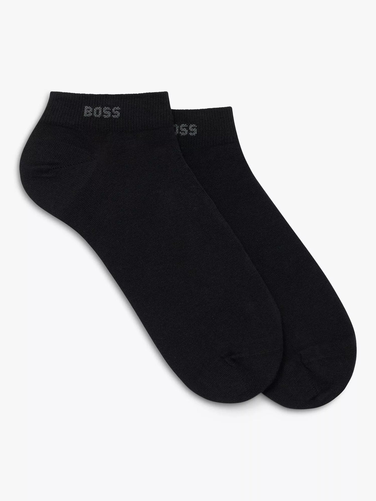 BOSS Logo Trainer Socks by HUGO BOSS pack of 2 (British brand)