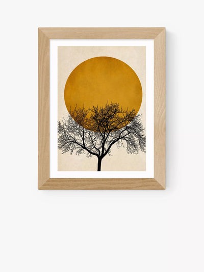 John Lewis EAST END PRINTS Kubistika 'Winter Morning' Framed Print- Buy online at McGrocer