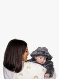 From Babies with Love baby shawl Neutral 120x120cm, UK version