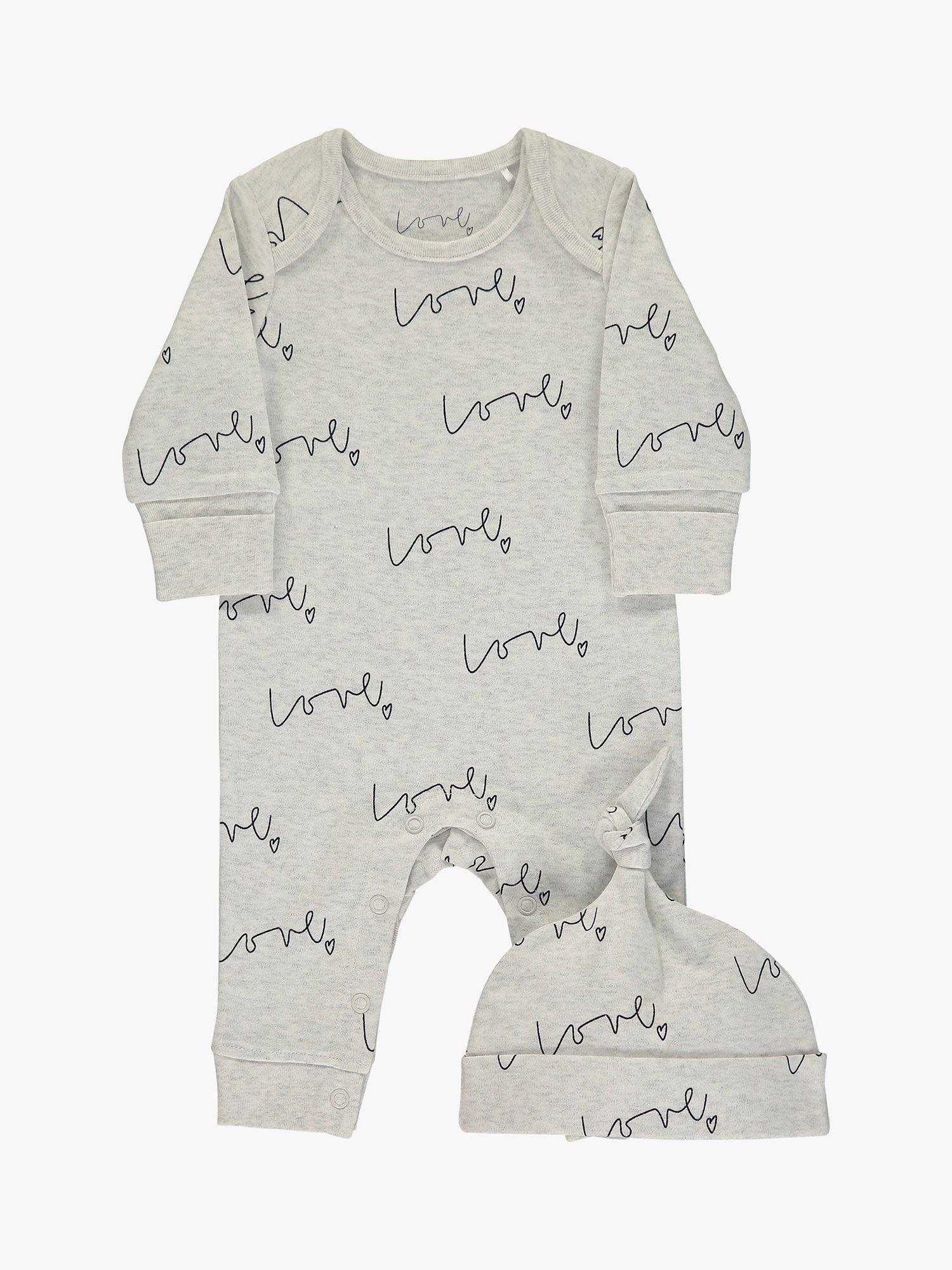 From Babies with Love baby gift set in grey, UK version
