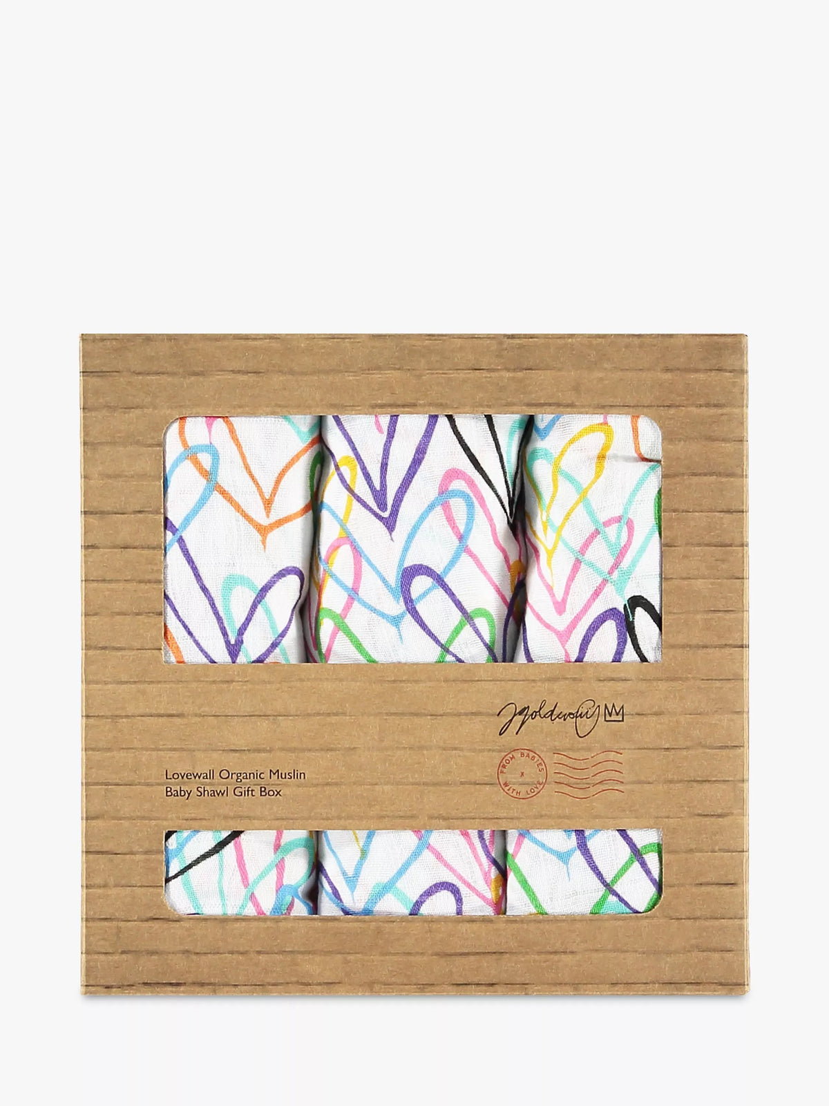 From Babies with Love #Lovewall muslin baby shawls, imported from the UK