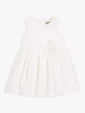 John Lewis Heirloom Collection Baby Silk Dress, White