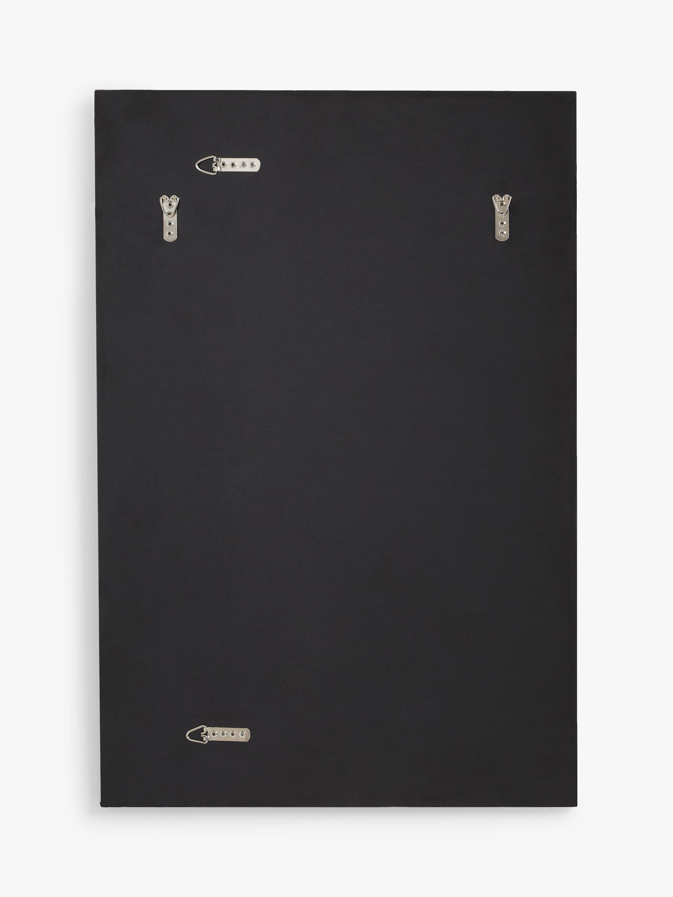 John Lewis bevelled glass wall mirror, clear - (British brand)