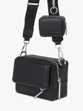Whistles leather mini bag keyring, imported from the UK