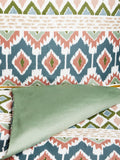 John Lewis Thea pure cotton sateen stripe duvet cover set single - British product