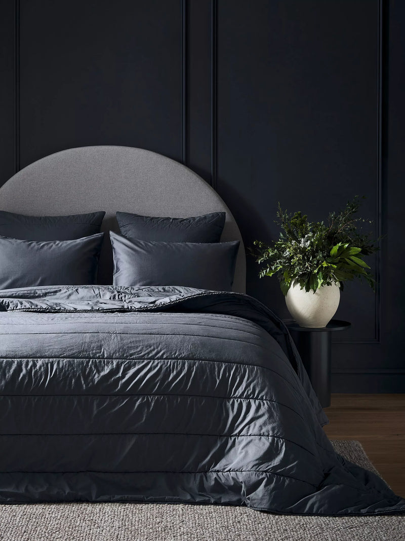 Bedfolk Relaxed Cotton Quilted Bedspread