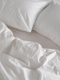 Bedfolk Relaxed Cotton Deep Fitted Sheet Double - British product