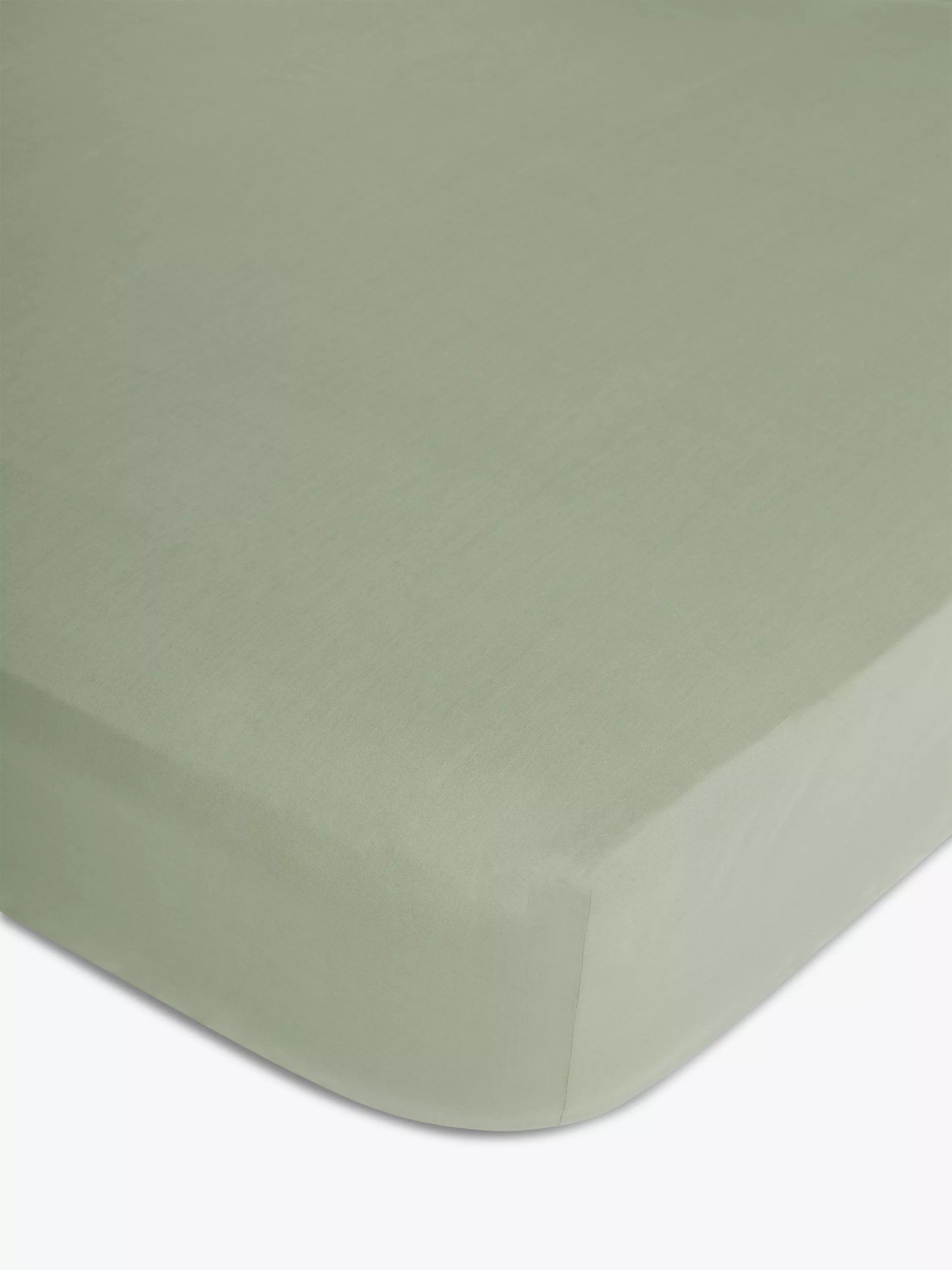 John Lewis Easy Care Organic Cotton 200 Thread Count Count Deep Fitted Sheet