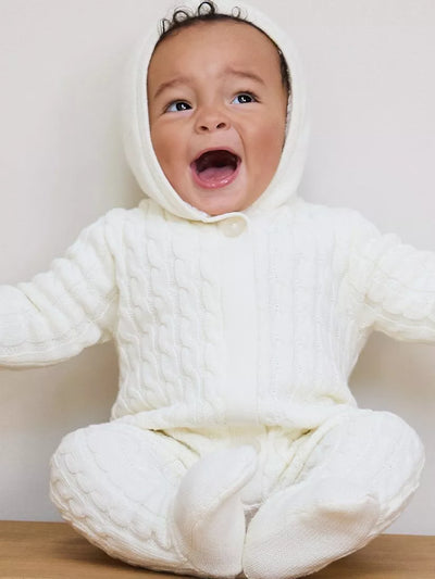 John Lewis The Little Tailor Baby Strikket Snødrakt - Kjøp online hos McGrocer
