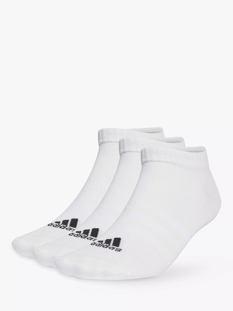 adidas thin and light low-cut socks pack of 3 - British product