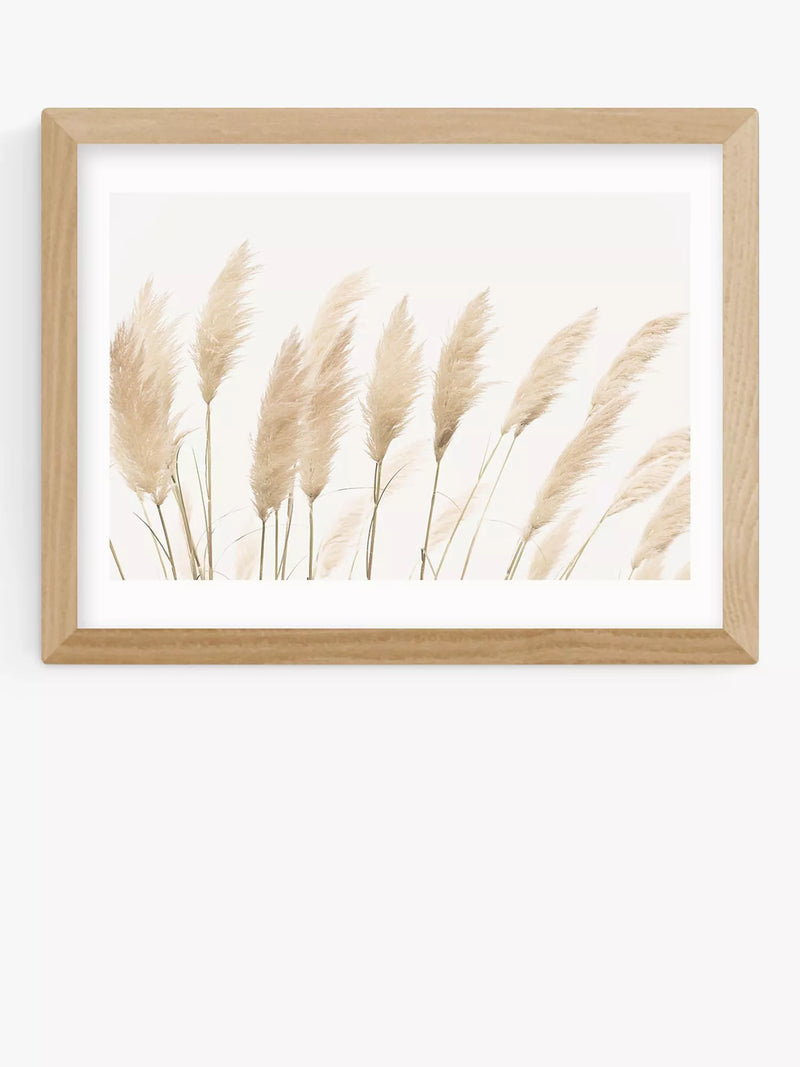 EAST END PRINTS framed print Pampas by Sisi and Seb 53.4 x 43.4cm, imported from the UK