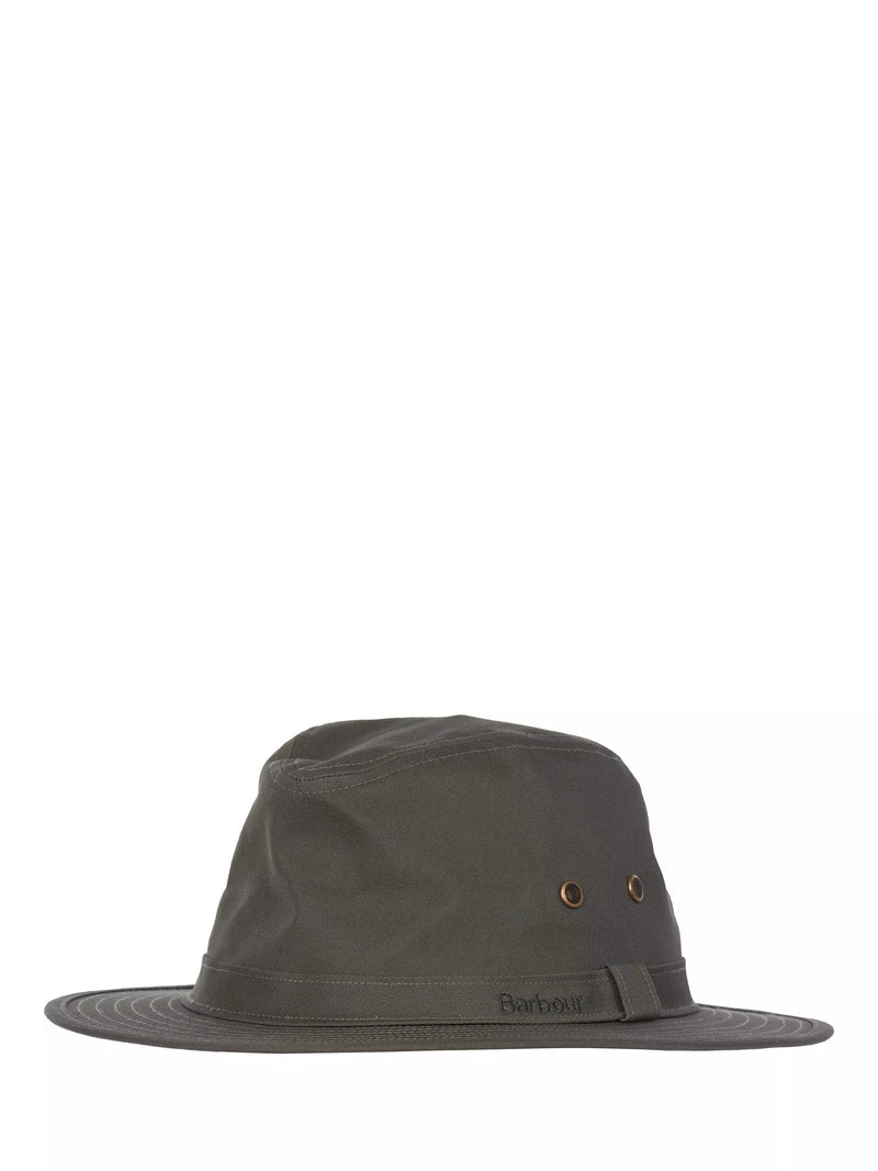 Barbour Dawson Safari Hat, Olive, S