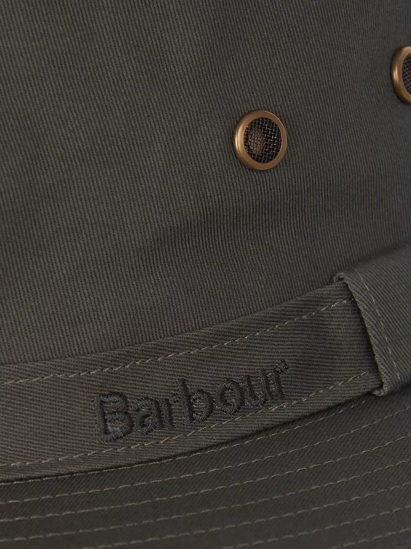 Barbour Dawson Safari Hat Olive - UK version