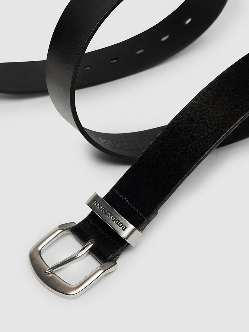 Rodd & Gunn Farmlands leather belt 38mm, imported from the UK