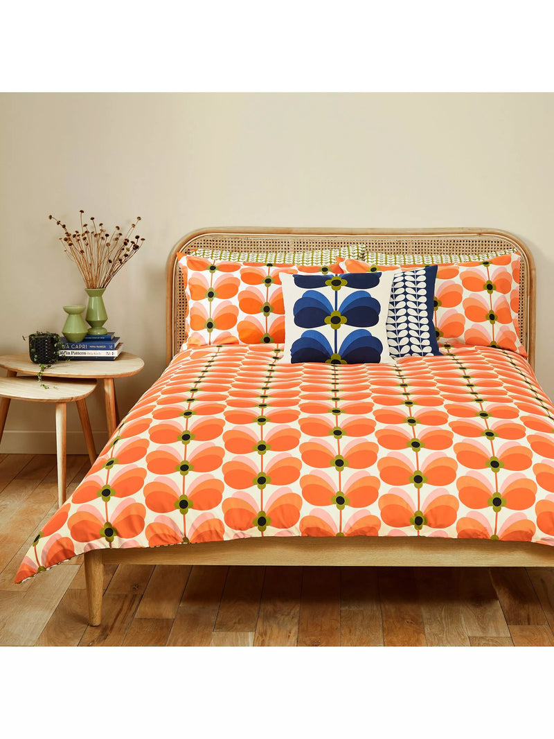 Orla Kiely Butterfly Stem duvet cover set single, imported from the UK