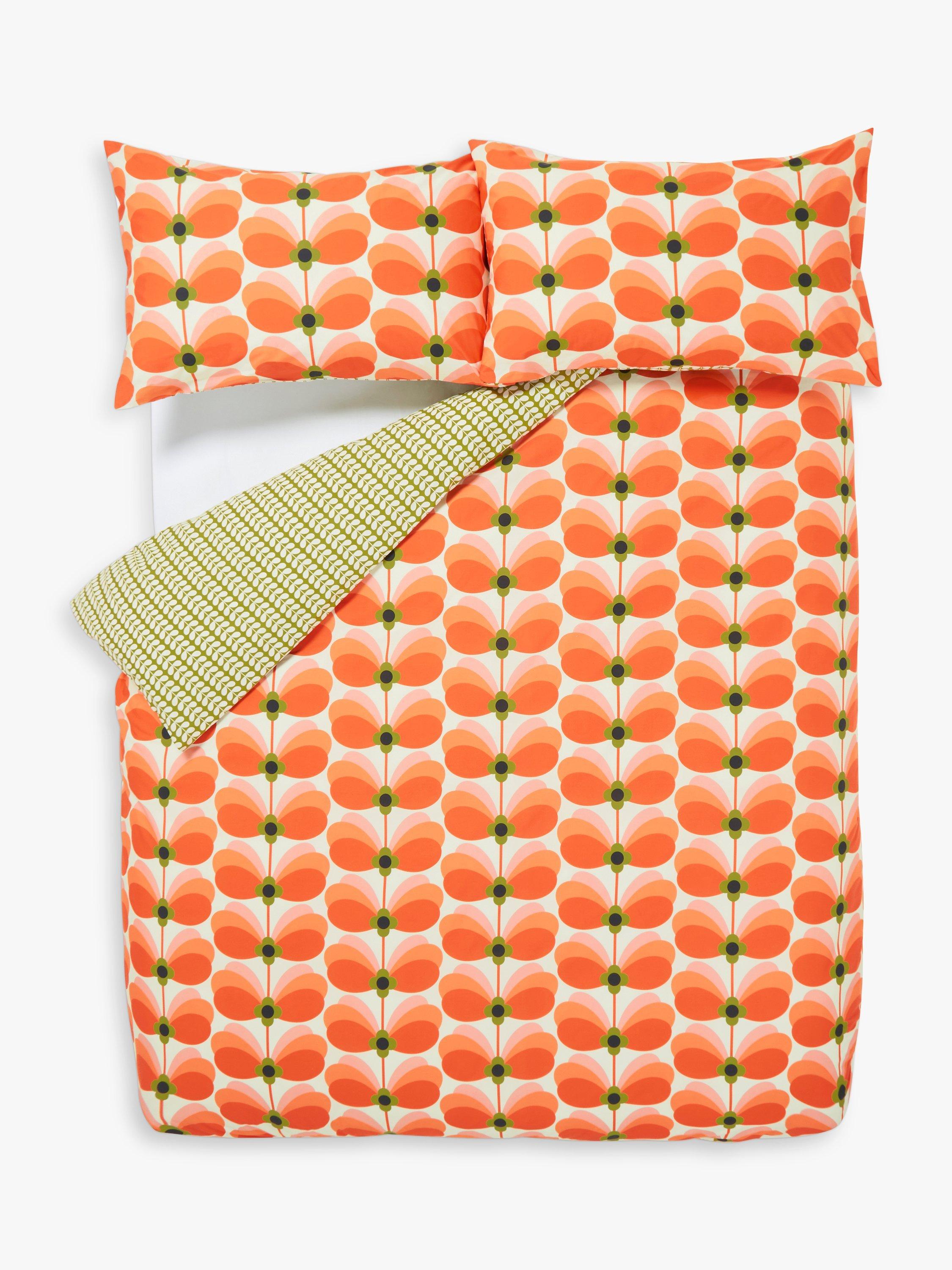 Orla Kiely Butterfly Stem duvet cover set single, imported from the UK