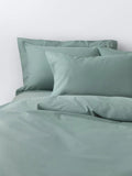 John Lewis Pure Cotton Percale Single Duvet Cover, Nettle