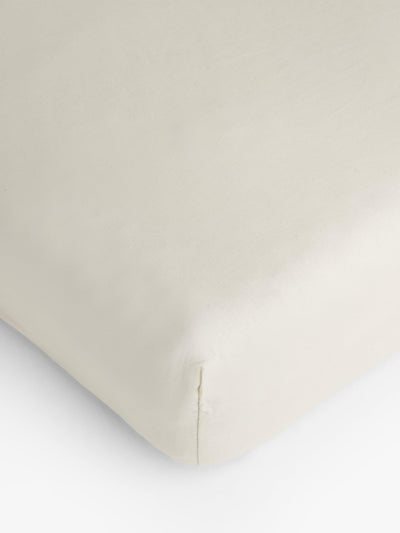 John Lewis John Lewis Pure Cotton Percale Fitted Sheet Steel Bed Sheet- Buy online at McGrocer