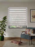 John Lewis day and night roller blind in white, UK version