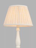 John Lewis soft pleat lampshade natural 25cm (British brand)