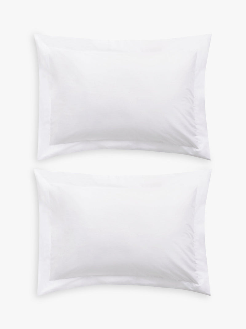 John Lewis organic cotton pillowcase 200 thread count, imported from the UK