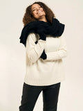 Truly cashmere knitted scarf 100% cashmere (British brand)