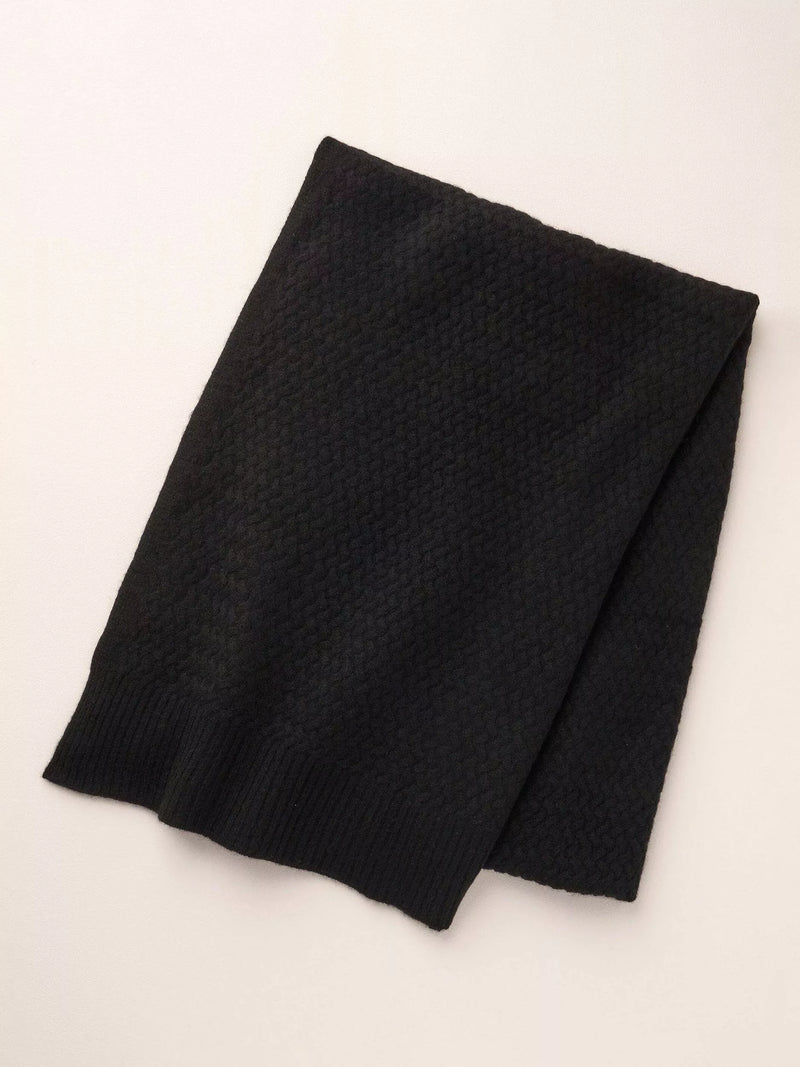 Truly cashmere knitted scarf 100% cashmere (British brand)