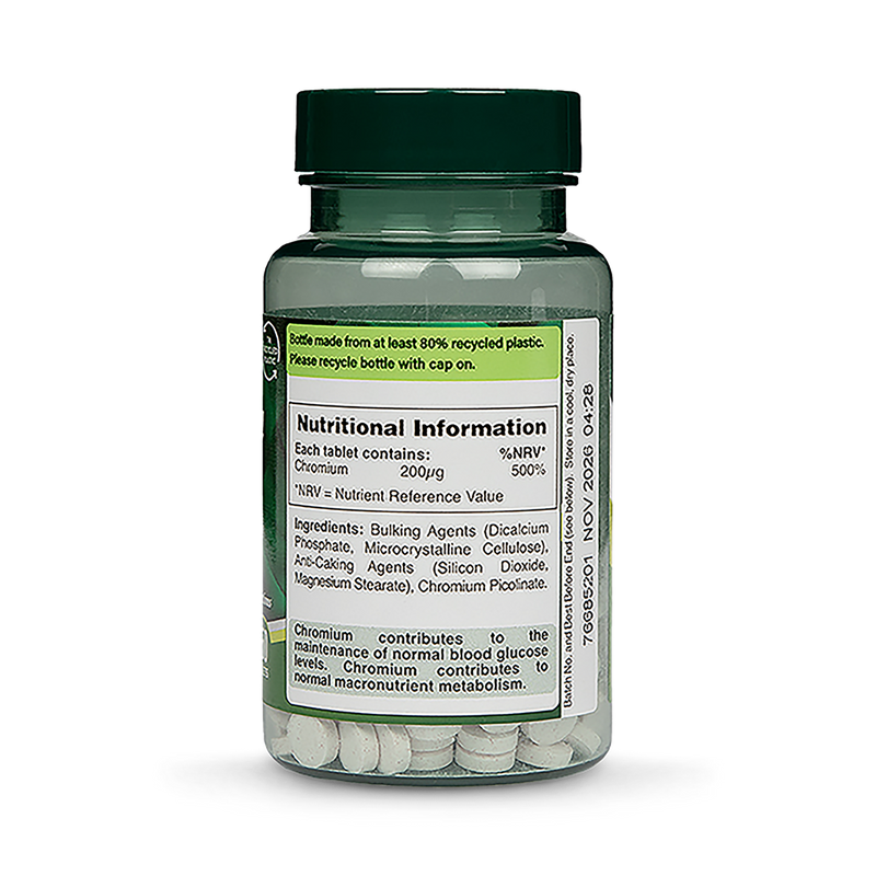 Holland Barrett Chromium Picolinate 250 Tablets 200ug
