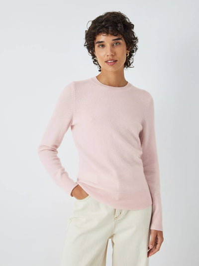 Pull John Lewis en cachemire à col rond