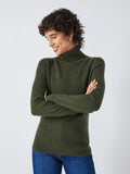 John Lewis Cashmere Roll Neck Jumper