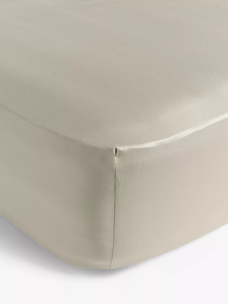 John Lewis Temperature Balancing Cotton 400 Thread Count Fitted Sheet