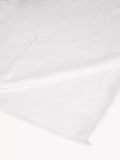 John Lewis Washed Linen Double Flat Sheet, Oyster White