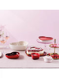 Le Creuset heart-shaped stoneware cereal bowl 20cm, UK version