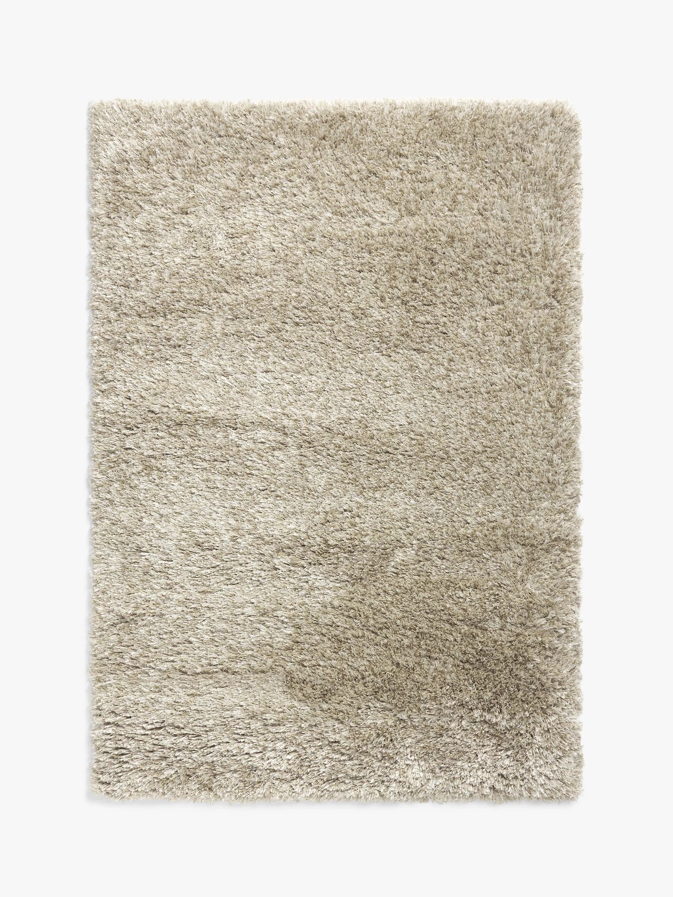 John Lewis Rhapsody Shaggy Rug, Putty, L140 x W80cm