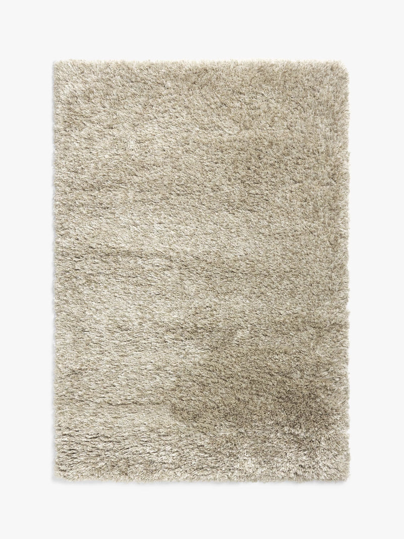 John Lewis Rhapsody Shaggy Rug, Putty, L140 x W80cm