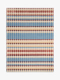 John Lewis Hive rug geometric stripe wool viscose - British product