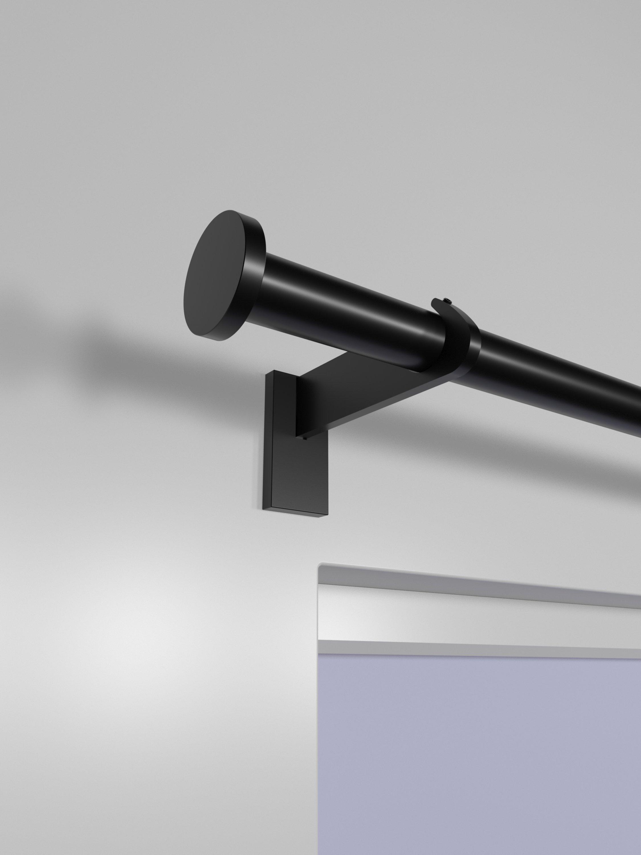 John Lewis eyelet curtain pole with disc finial 25mm (British brand)