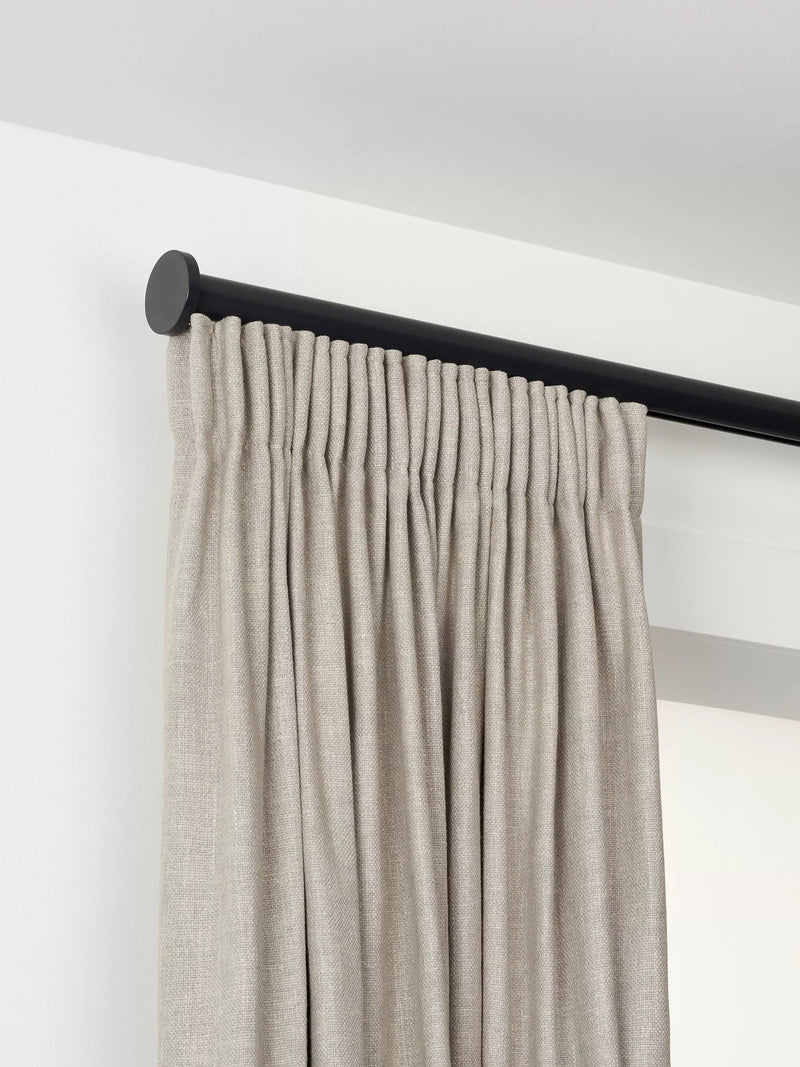 John Lewis curtain pole disc finial 30mm - British product