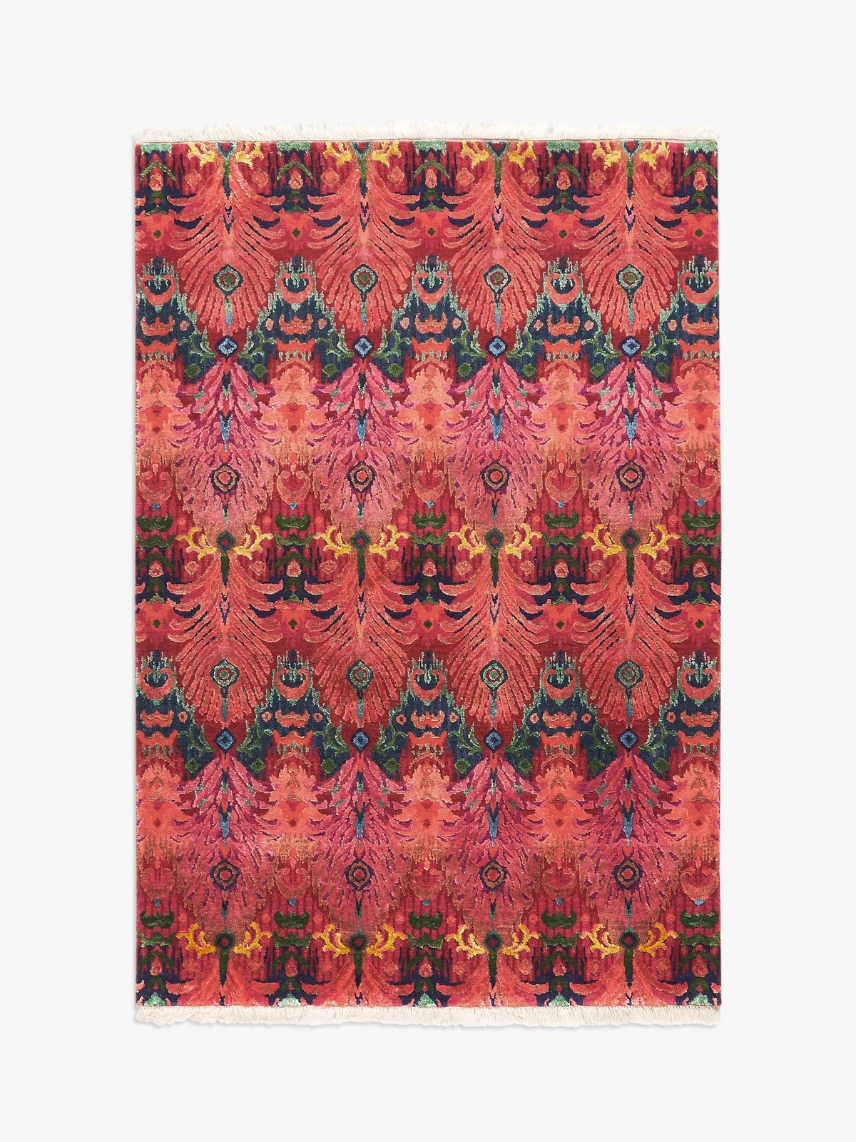 John Lewis + Matthew Williamson Ikat Rug, Red, L180 x W120cm
