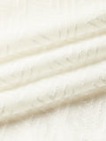 John Lewis Burnout Geometric Voile Panel White 229x140cm, imported from the UK