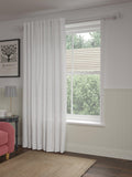 John Lewis white voile panel 137x140cm (British brand)