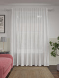 John Lewis white voile panel 137x140cm (British brand)